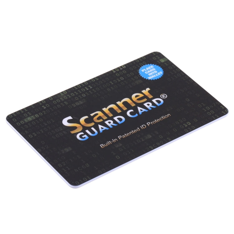 100 PCS Scanner Guard Card RFID Blocking Card, Built-in Patented ID Protection 100 PCS Scanner Guard Card RFID Blocking Card, Built-in Patented ID Protection